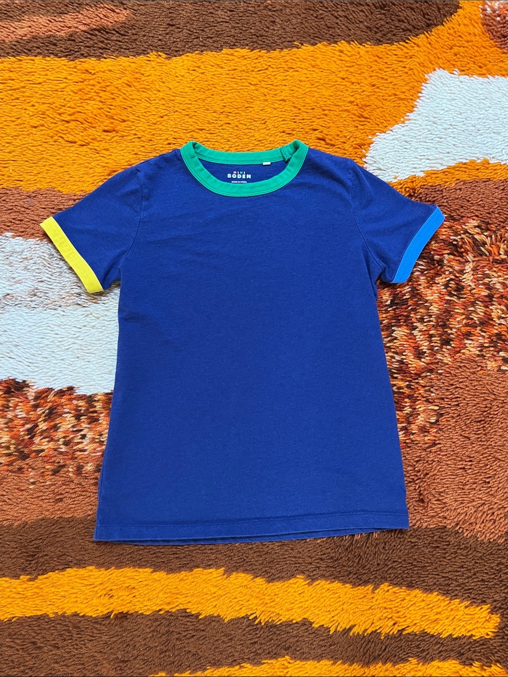 NWOT Mini Boden Ringer Tee
